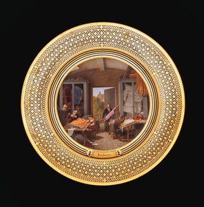 Bordadeira, c.1820-35 de Jean Charles Develly