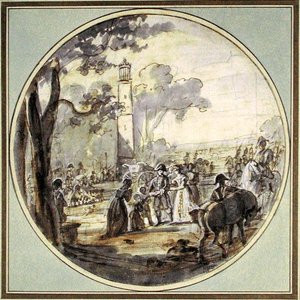 Napoleão I (1769-1821) em Saint-Cloud de Jean Charles Develly