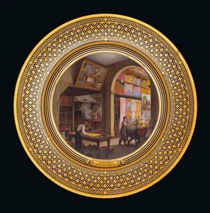Murais de parede, laboratório, loja, c.1820-35 de Jean Charles Develly