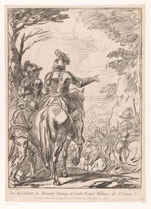 Dois soldados a cavalo
Halte de cavaliers de Jean Charles François