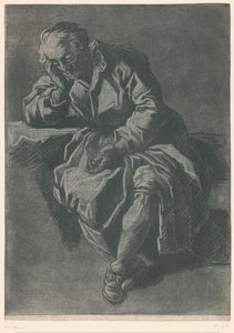 homem sentado de Jean Charles François