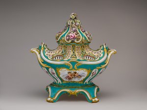 vaso pourri Sevres pot de Jean Claude Duplessis