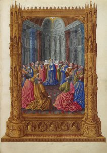 Très Riches Heures du Duc de Berry - Pentecostes de Jean Colombe