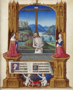 Très Riches Heures du Duc de Berry The Man - of Sorrows de Jean Colombe