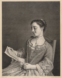 Senhorita Lavergne Reading.