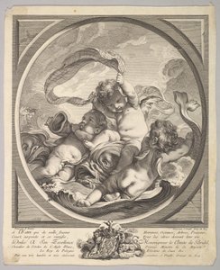 Água, aprox. 1748. de Jean Daullé