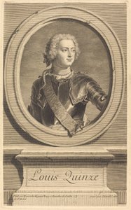 Luís XV de Jean Daullé after Hyacinthe Rigaud