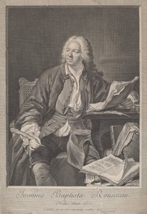 Jean Baptiste Rousseau de Jean Daullé, after Jacques Andre Joseph Camelot Aved