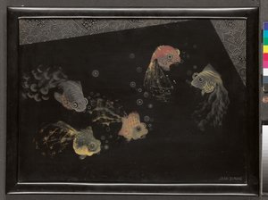 Um painel de Jean Dunand