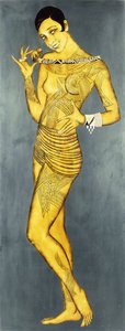 Josephine Baker, c.1927 (laca)