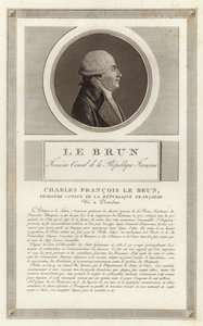 Retrato de Charles-François Lebrun, duque de Piacenza
