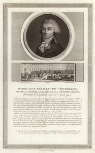 Retrato de Marie-Jean Herault de Sechelles