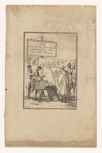 Parada de um revendedor de impressão
Suite des cris des marchands ambulants de Paris (título da série sobre o objecto) de Jean Duplessis Bertaux