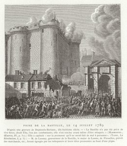 Tomada da Bastilha, Paris, Revolução Francesa, 14 de julho de 1789