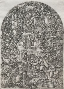 O Apocalipse: São João Convocado para o Céu, 1555. de Jean Duvet