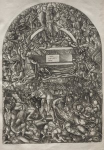 O Apocalipse: Uma Estrela Cai e Faz Inferno Abrir, 1546-1556. de Jean Duvet