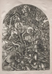 O Apocalipse: A Besta com Sete Cabeças e Dez Chifres, 1546-1556.