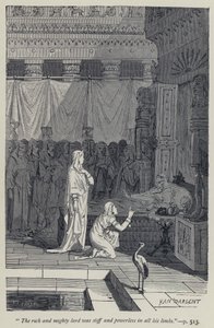 "O senhor rico e poderoso era duro e impotente em todos os seus membros" (gravura) de Jean Edouard Dargent