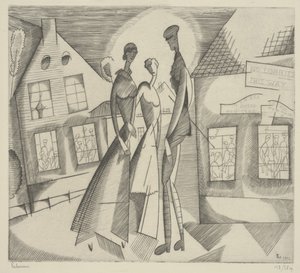Noite na Aldeia de Jean Emile Laboureur