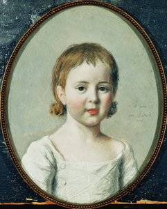 Retrato de Matthew Robinson Boulton, busto com 3 anos de idade de Jean Étienne Liotard