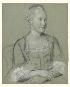 Retrato de uma mulher de Jean Étienne Liotard