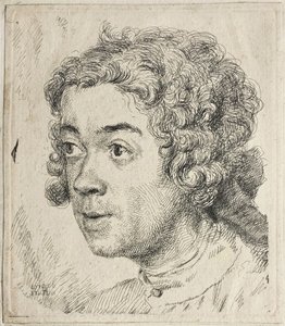 Auto-retrato, ca 1731. de Jean Étienne Liotard
