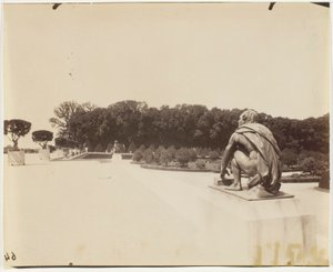 Versailles, esquina do parque de Jean Eugène Auguste Atget