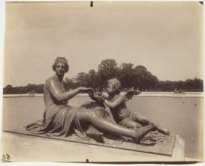 Versailles, esquina do parque de Jean Eugène Auguste Atget