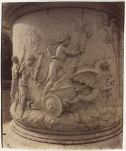 Versalhes, Rapto de Prosérpina por Plutão de Girardon, (pormenor) de Jean Eugène Auguste Atget