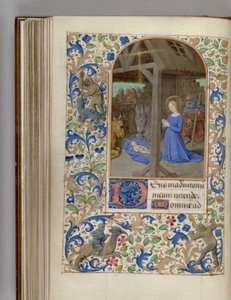 Livro de Horas da Natividade, 1450-1499 de Jean Fouquet