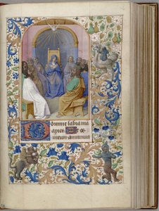 Livro de Horas de Pentecostes, 1450-1499 de Jean Fouquet