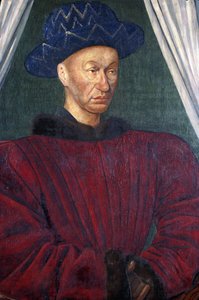 Retrato de Carlos VII (pintura) de Jean Fouquet