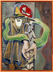O casal. Pintura de Max Ernst (1891 - 1976)