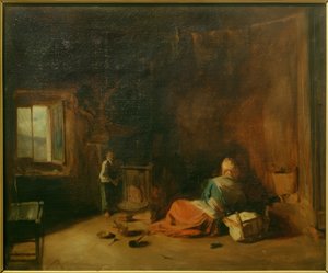 Interior rural de Jean Francois Gigoux