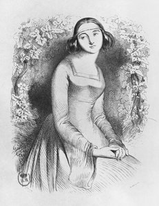 Heloise, ilustração de &39;Cartas de Heloísa e Abelardo&39;, 1839