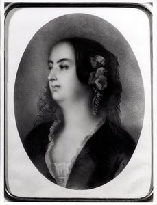 Madame Hanska (1801-82) gravada por Emile Lassalle (1813-71) (litografia)
