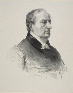 Retrato do Pintor Barão François Gérard de Jean Francois Gigoux