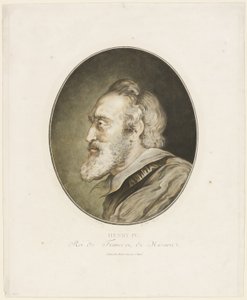 Henrique IV, rei de França e Navarra de Jean Francois Janinet