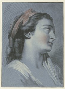 Cabeça de uma jovem mulher
Tête de femme de Jean Francois Janinet