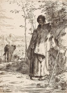 La Grande Bergère (Die Schäferin). 1862 de Jean Francois Millet