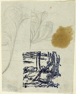 Pastorinha, sentada de Jean Francois Millet