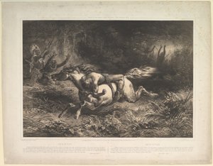 Simon Butler Indian Trails, vol. II, 1852. de Jean Francois Millet