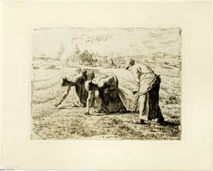 Os respigadores de Jean Francois Millet