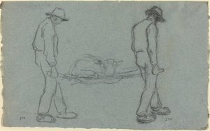 Das Neugeborene von Jean Francois Millet