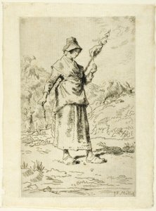 O girador de Jean Francois Millet