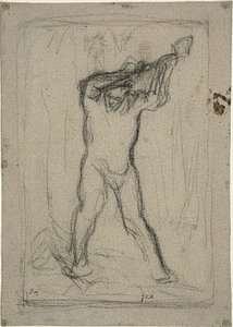 Der Holzfäller von Jean-Francois Millet