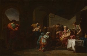 Belisarius recebendo hospitalidade de um camponês, 1779