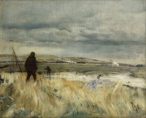 Pescadores bretões; Pescadores bretões, de Jean Francois Raffaelli