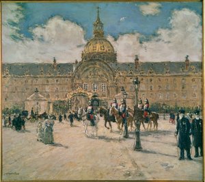 Hotel des Invalides, Paris (pintura sobre tela)