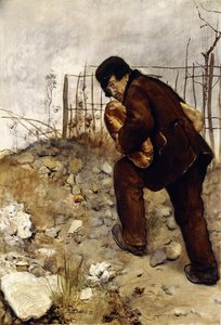 O homem com dois pães, 1879